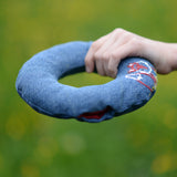 Tag Toy for Dogs incl. pocket for treats | non toxic and earth kind