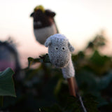 Pencil Toppers "Farm Animals", knitted