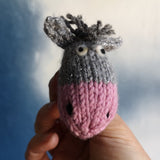 Pencil Toppers "Farm Animals", knitted