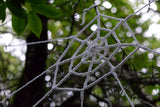Spider and Web crocheted / reusable Halloween Decoration